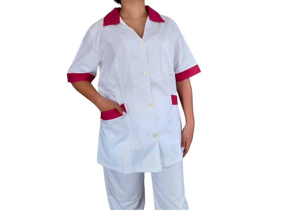Camisa com detalhes de cor Camisa com detalhes de cor - Lares de Idosos e Clinicas